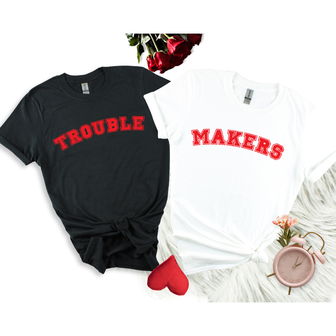 TroubleMakers Couple Shirts