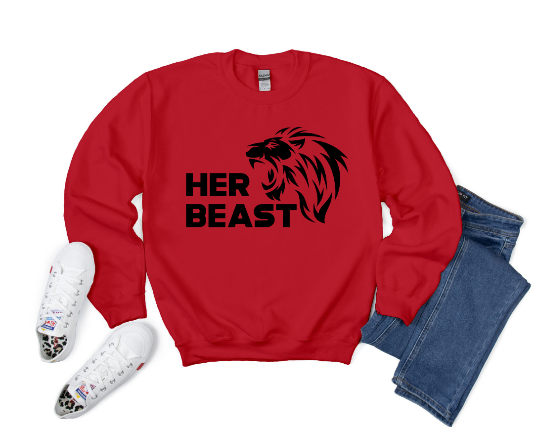 Her Lion Beast Sweatshirt