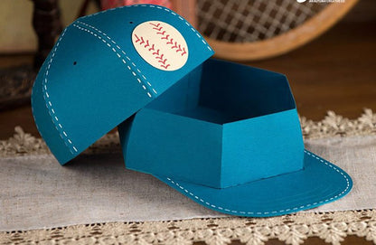Cardstock Baseball Cap Gift Set